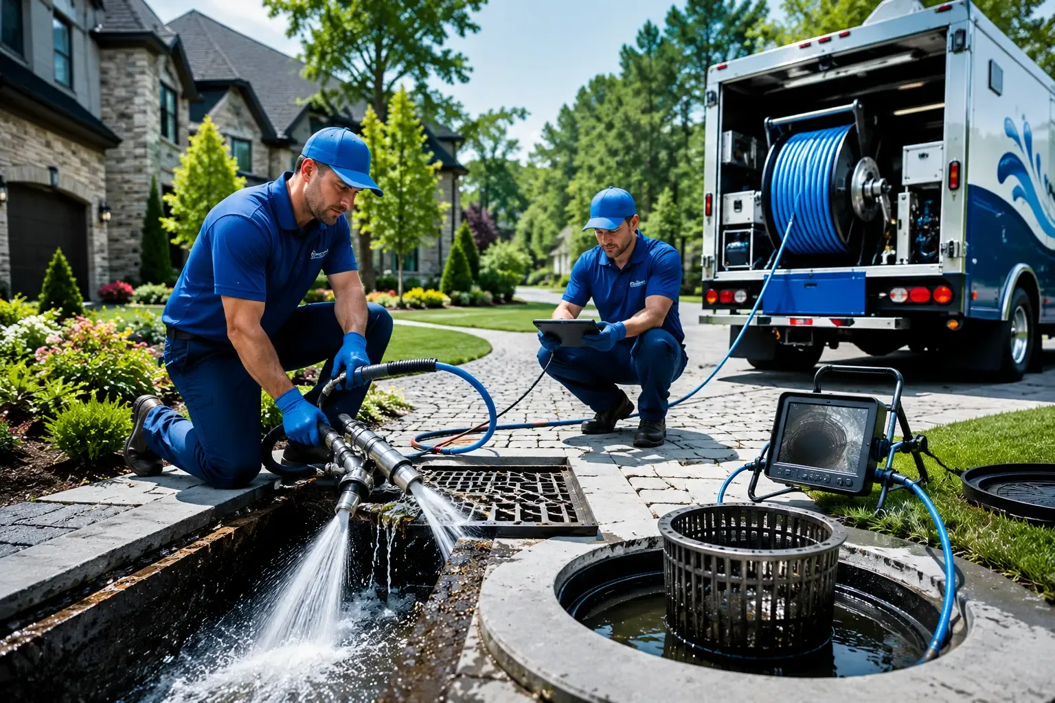 Local outdoor drain cleaning professionals in Angels Camp, CA